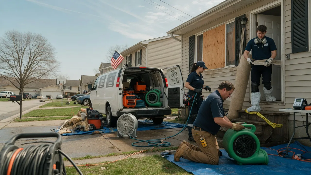 Water Damage Restoration in Boone Grove, IN near me